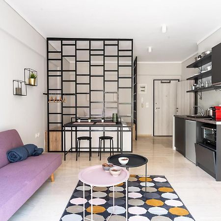 Modern Studio Close To Waterfront Thessaloníki Exteriör bild