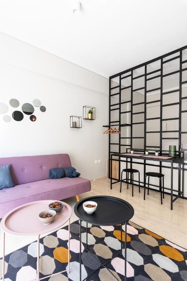 Modern Studio Close To Waterfront Thessaloníki Exteriör bild